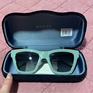 Gucci Mint Green Sunglasses